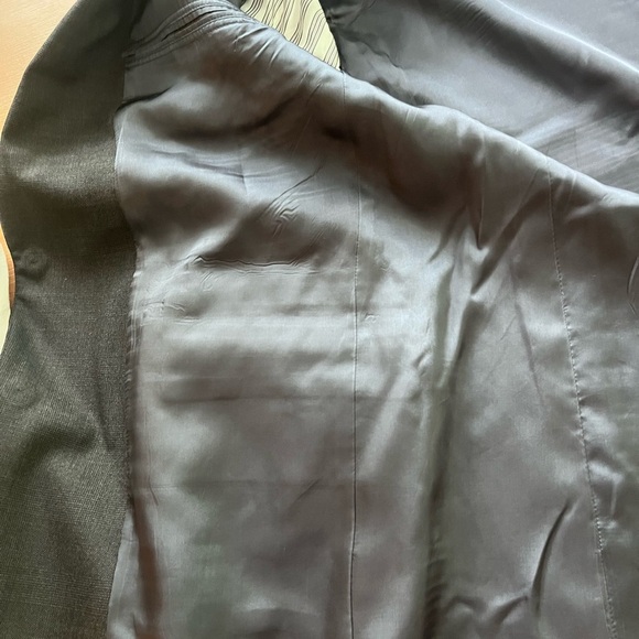 Brooks Brothers Charcoal Men's Blazer two button 46L wool - Picture 14 of 15